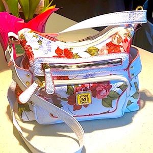 Stone & CO Spring/Summer Bonded Leather. Floral.